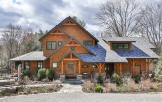 LEED Platinum Certified Home in New Canaan CT Front View