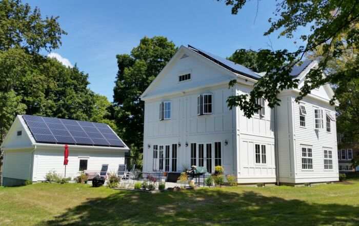 passive house colonial in CT